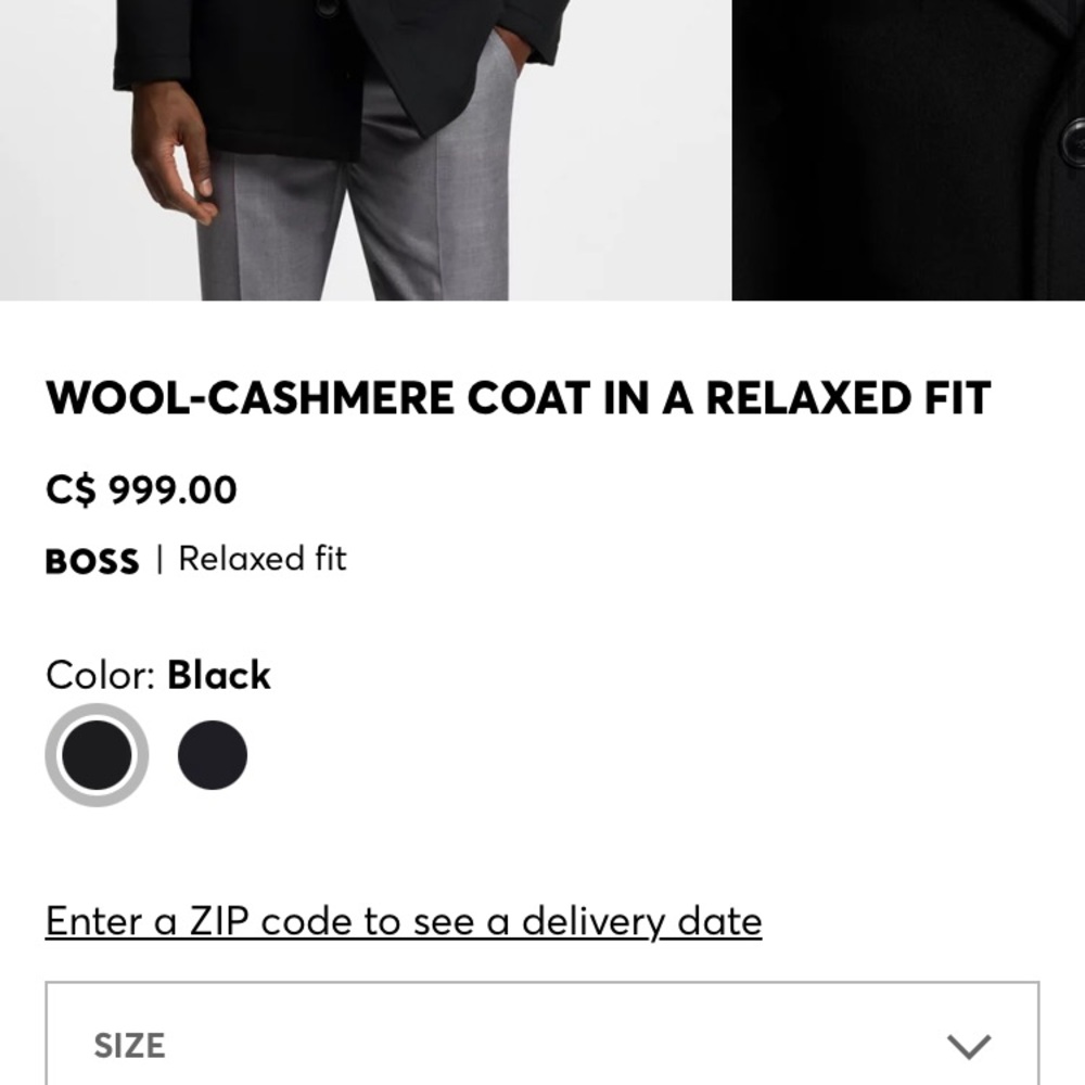 HUGO BOSS Men's Cashmere wool - Picture 3 of 5